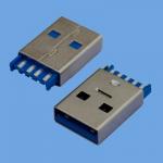 A Male Solder USB 3.0 connector